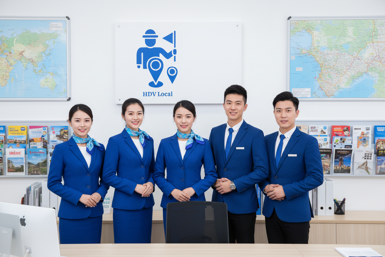 Tour Guides Tiếng Trung Tự Túc tại Trung Quốc