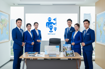 Chinese-speaking tour guides leading tours from Vietnam to Shanghai