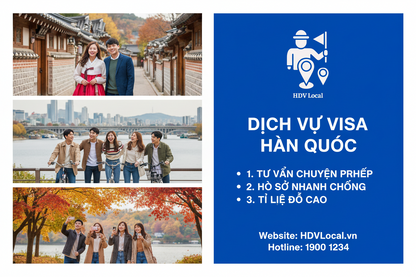 Bảng giá tham khảo dịch vụ visa Hàn Quốc