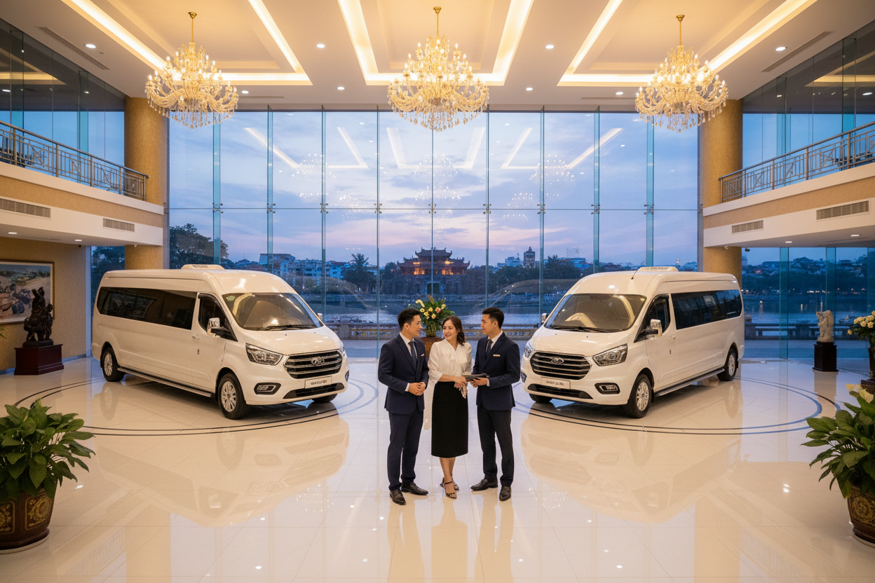 Dịch Vụ Thuê Limousine Huế Đi Đồng Hới Tại Huế