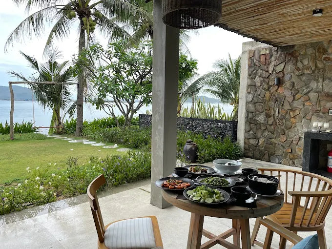 3. Resort có bãi biển riêng không?