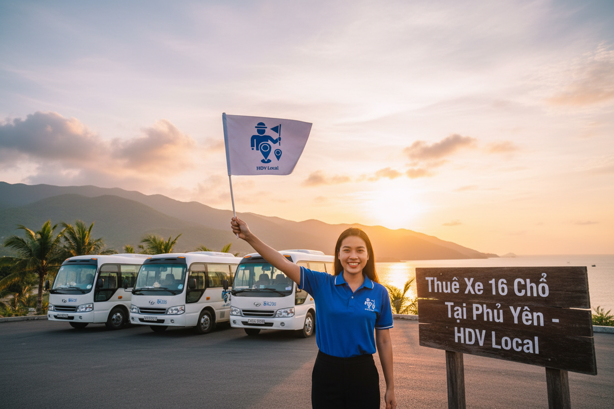 Thuê Xe Du Lịch 16 Chỗ Tại Phú Yên