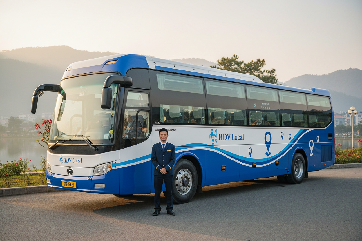 Xe 35 chỗ có khoang chứa hành lý đủ lớn cho đoàn nhiều vali không?