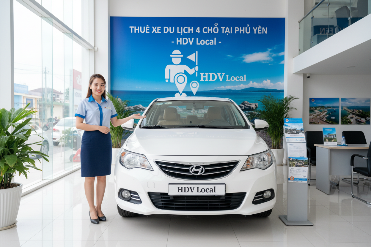 Bảng Giá Thuê Xe Du Lịch 4 Chỗ Tại Phú Yên (Cập Nhật 2026)
