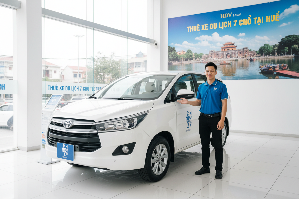 Bảng Giá Thuê Xe Du Lịch 7 Chỗ Tại Huế (Cập Nhật Mới Nhất 2026)