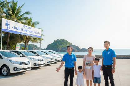 Bảng giá thuê xe gia đình tại Phú Yên cập nhật 2026