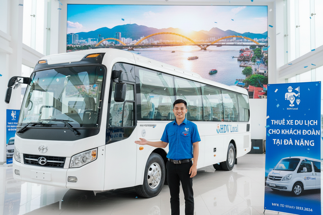 Bảng giá thuê xe du lịch cho khách đoàn tại Đà Nẵng cập nhật 2026