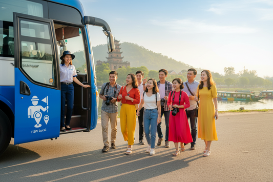 Thuê Xe Du Lịch Cho Khách Đoàn Tại Huế