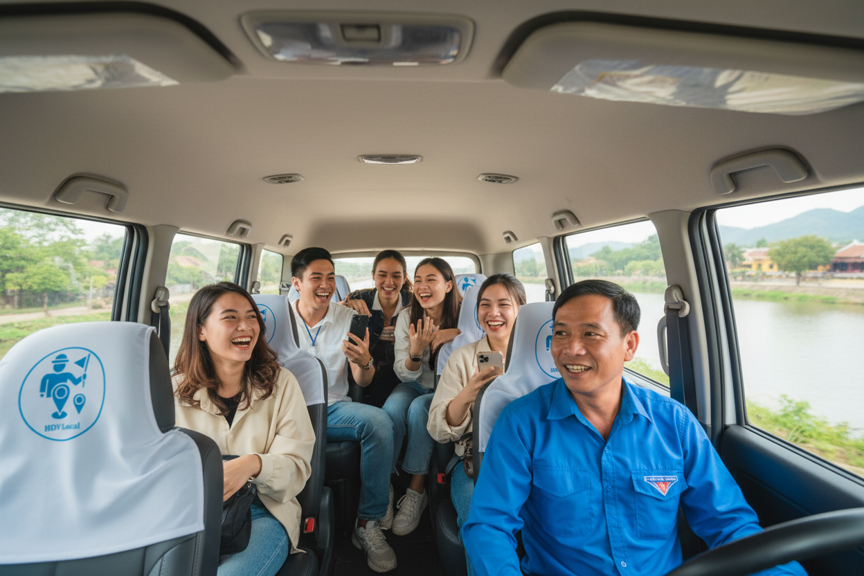 Thuê Xe Du Lịch Cho Nhóm Bạn Tại Huế