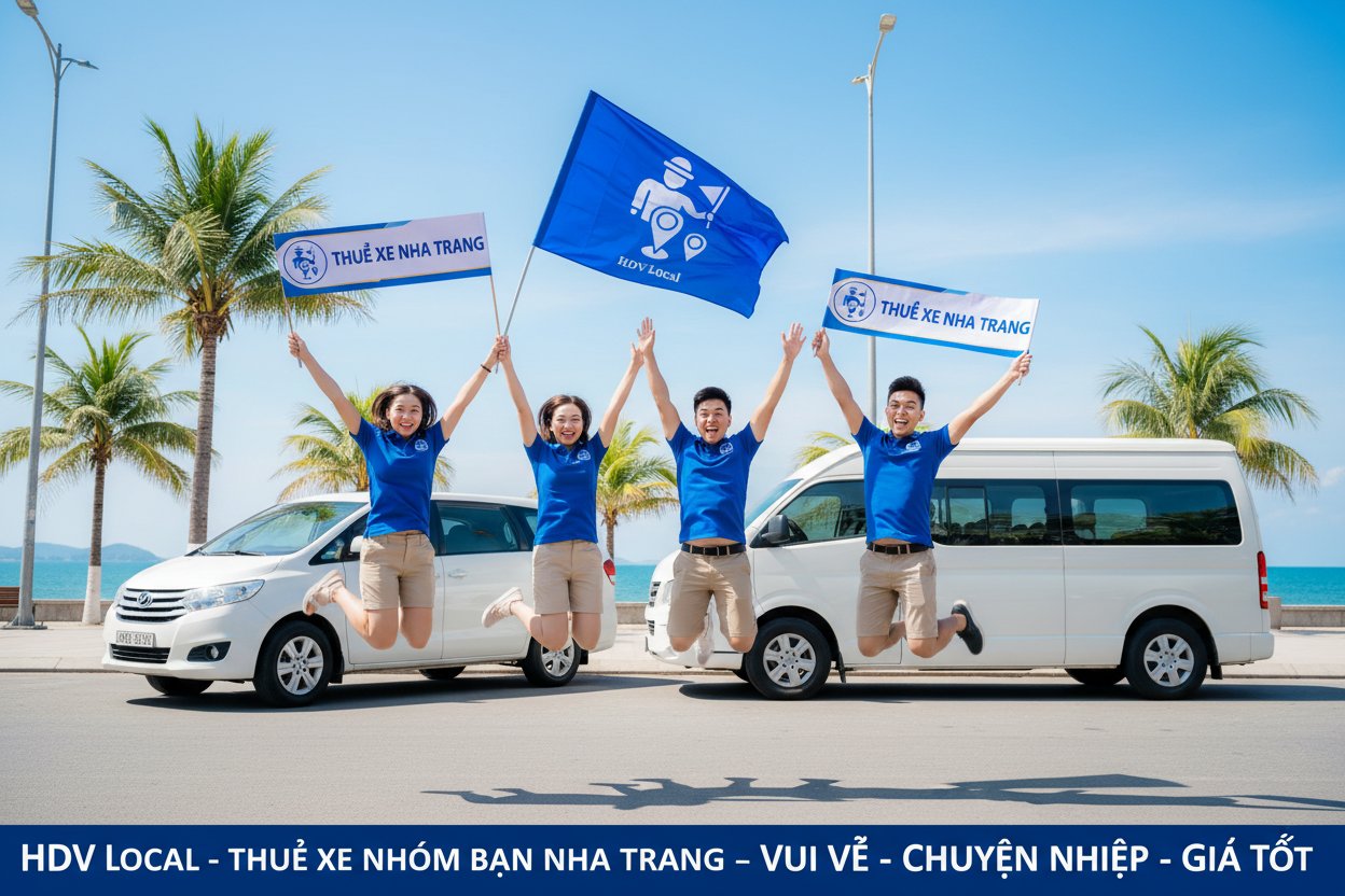 Thuê Xe Du Lịch Cho Nhóm Bạn Tại Nha Trang