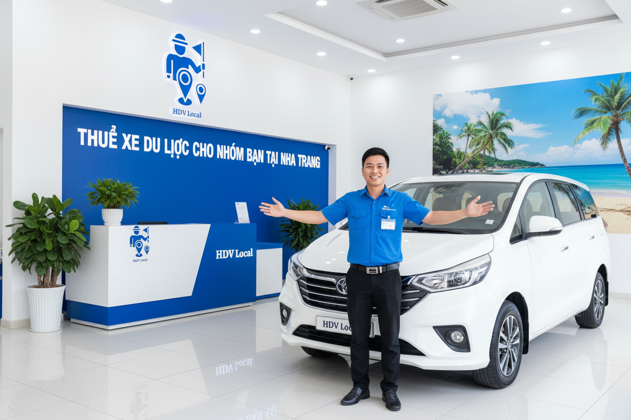 Sự khác biệt sắc bén: Xe nhóm bạn HDV Local vs Xe dịch vụ thông thường