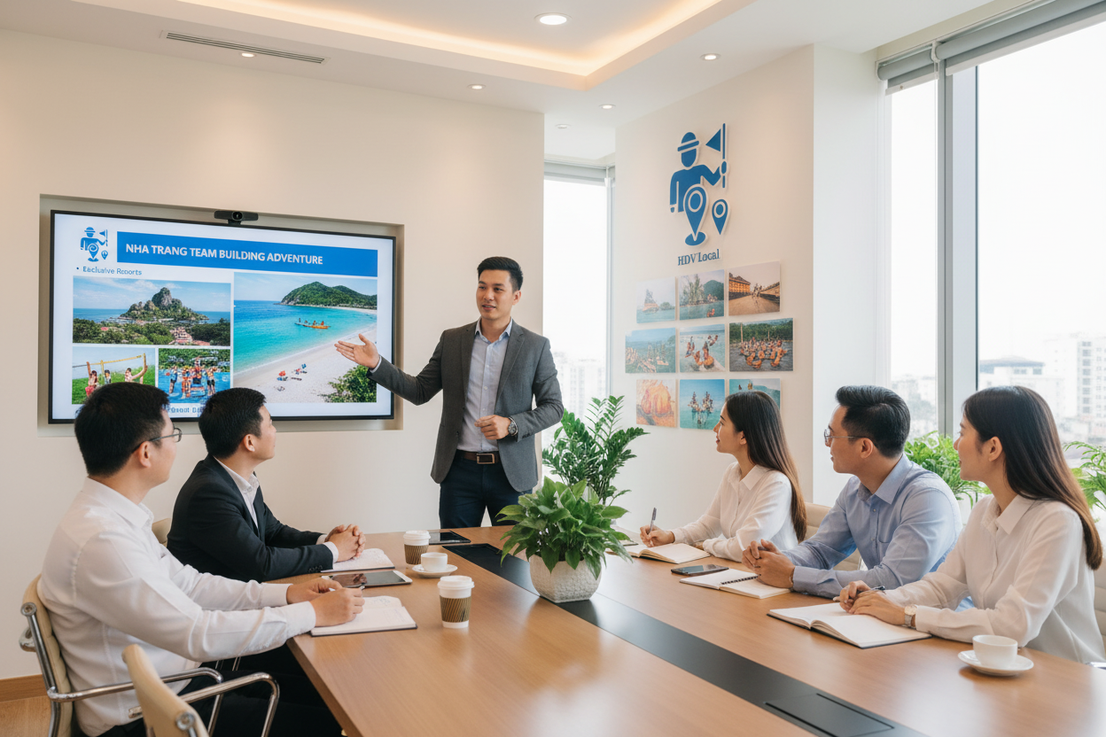 Thuê Xe Du Lịch Cho Team Building Tại Nha Trang Đời Mới 2026: Gắn Kết &amp; Bùng Nổ