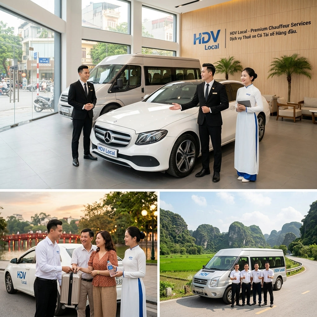 Tại Sao Nên Chọn Thuê Xe Du Lịch Có Tài Xế Của HDV Local?
