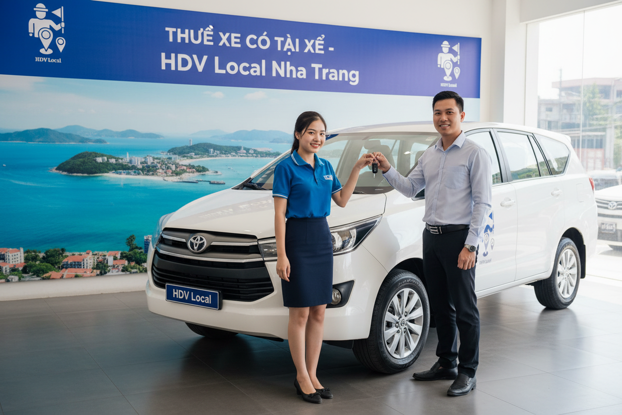 Bảng giá thuê xe có tài xế tại Nha Trang cập nhật 2026