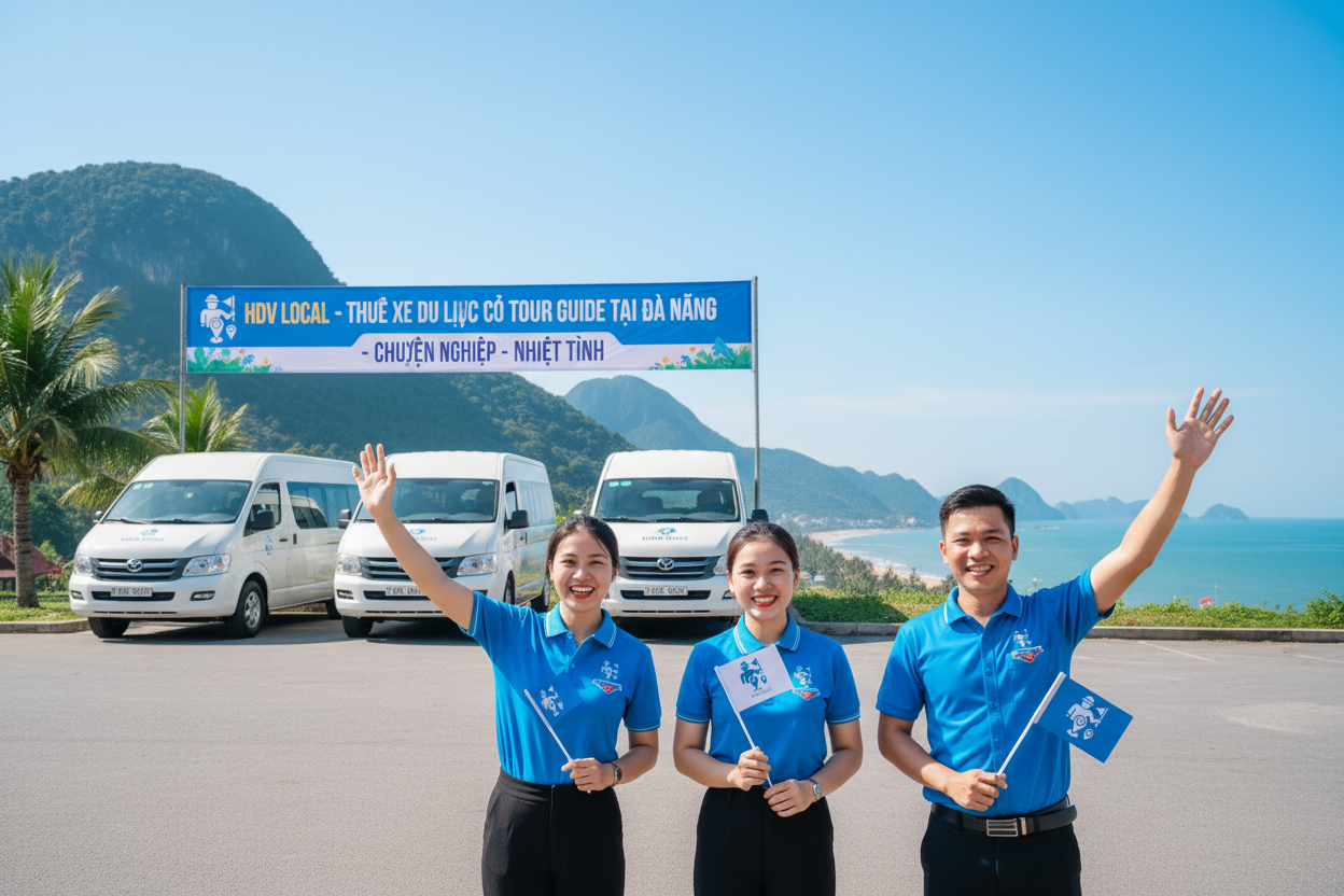 Thuê Xe Du Lịch Có Tour Guides (HDV) Tại Đà Nẵng