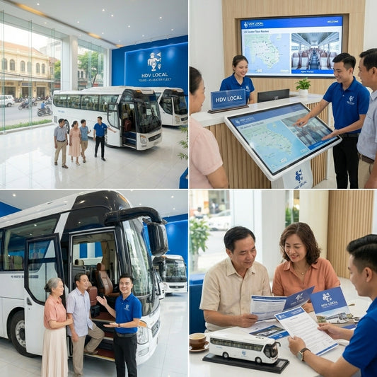 Thuê Xe 45 Chỗ Du Lịch: Bảng Giá Minh Bạch &amp; Kinh Nghiệm "Xương Máu" Từ Thổ Địa