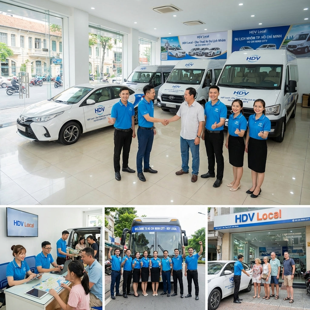 2. Tiêu Chuẩn Thuê Xe Nhóm: Sự Khác Biệt Giữa Quốc Tế Và Đặc Quyền Tại HDV Local