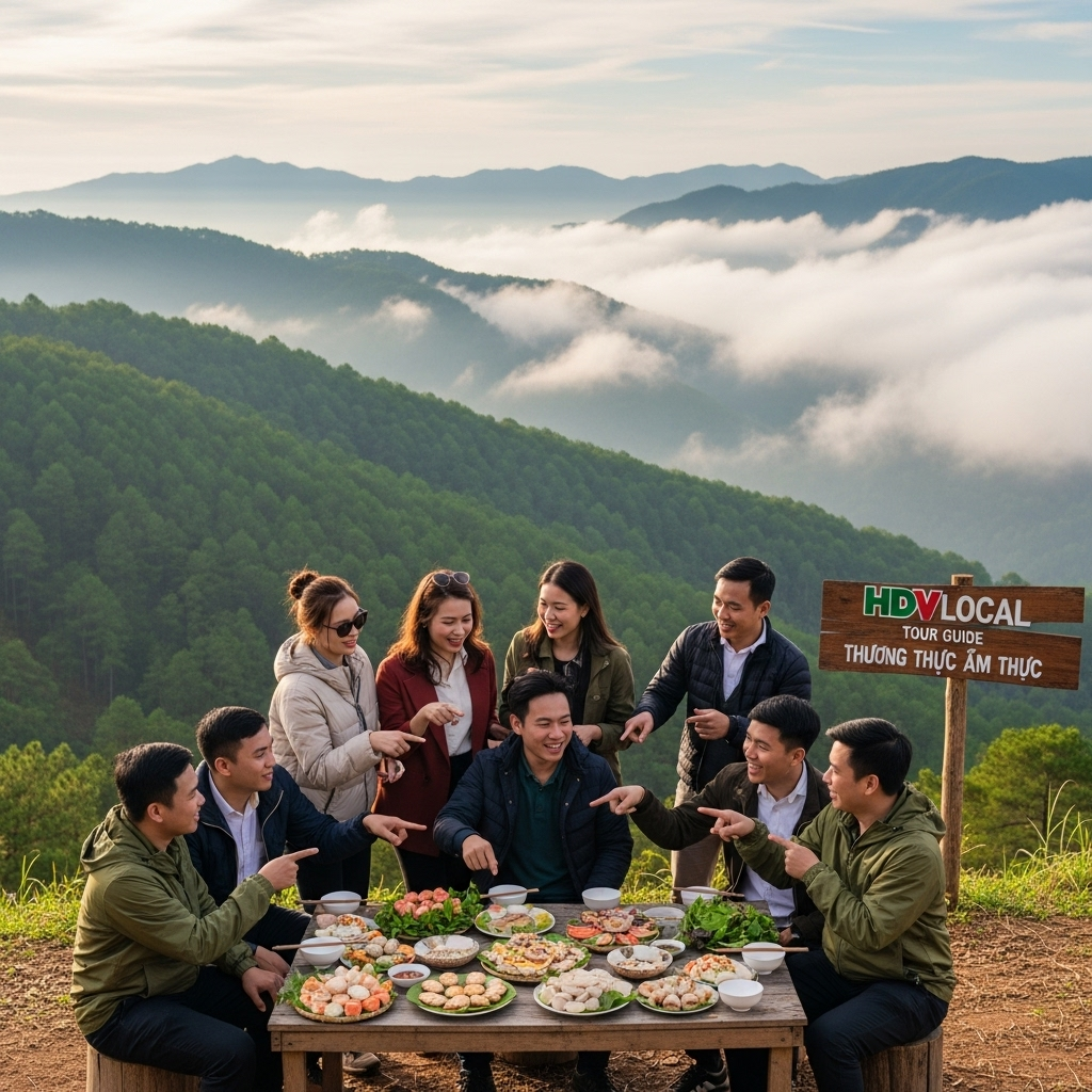 Tour Guide Thưởng Thức Ẩm Thực Tại Đà Lạt