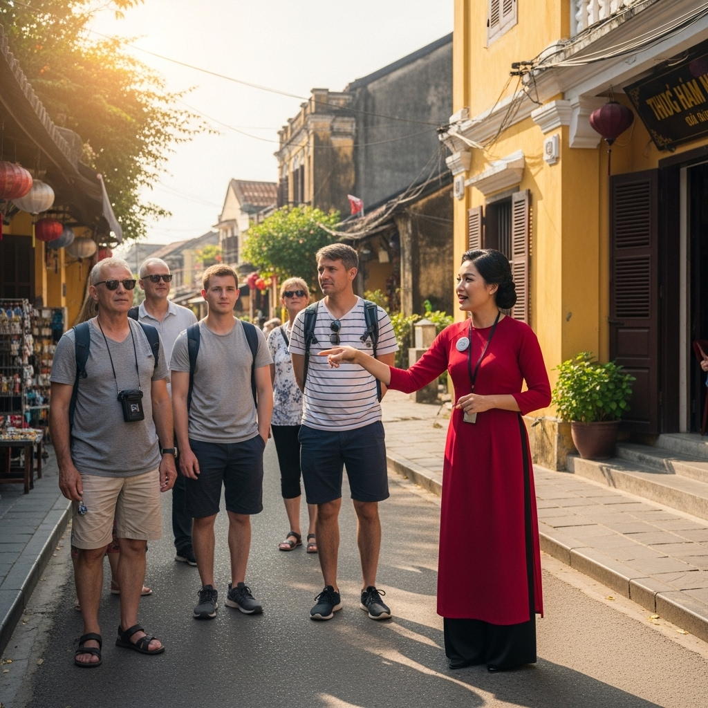 Professional English Speaking Tour Guide Tại Hội An – HDV Local