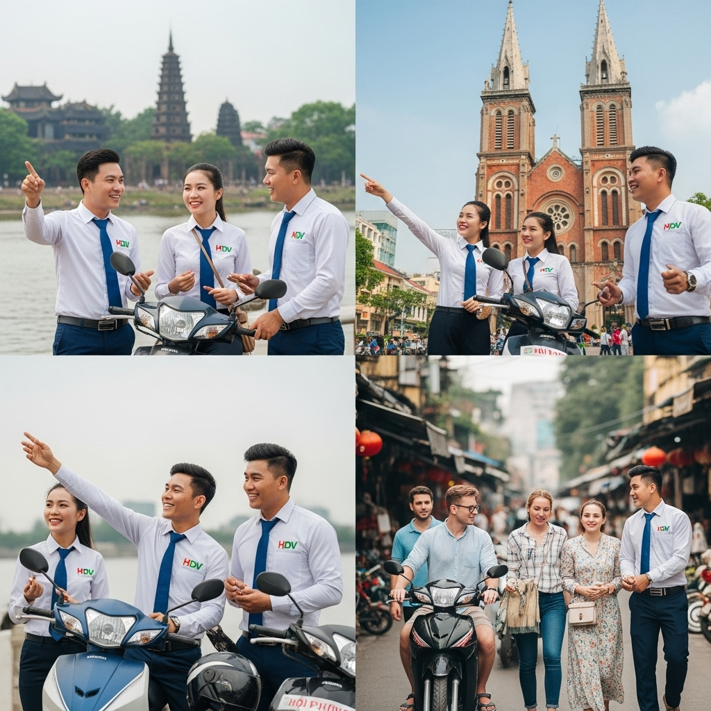 Xe Máy Kèm Tour Guide Tại Hải Phòng