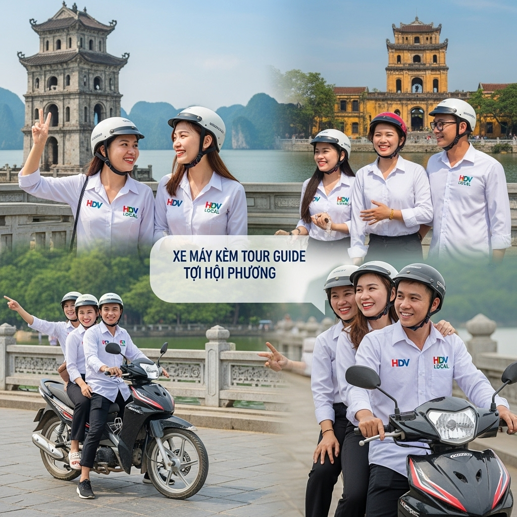 Xe Máy Kèm Tour Guide Tại Hải Phòng