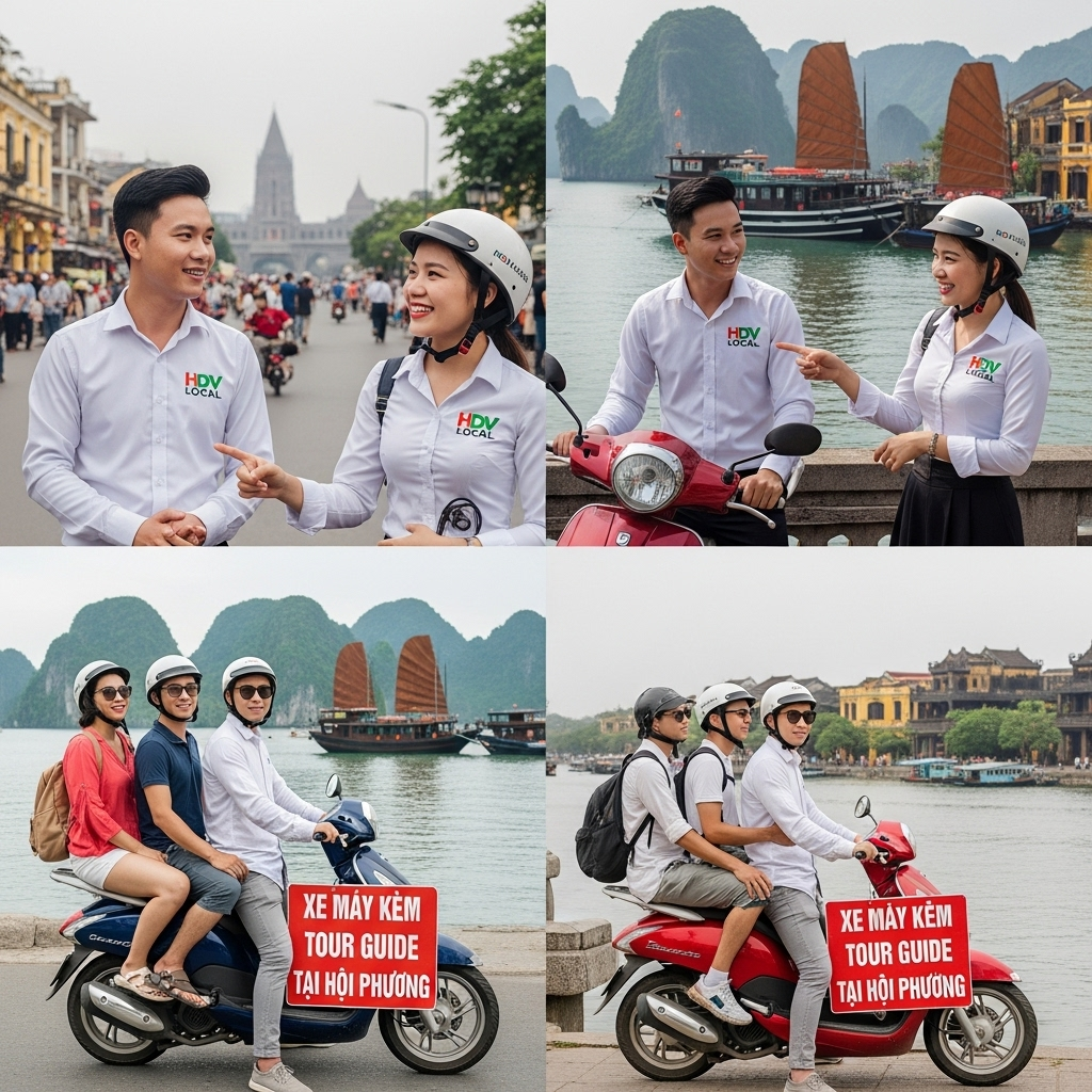 Xe Máy Kèm Tour Guide Tại Hải Phòng