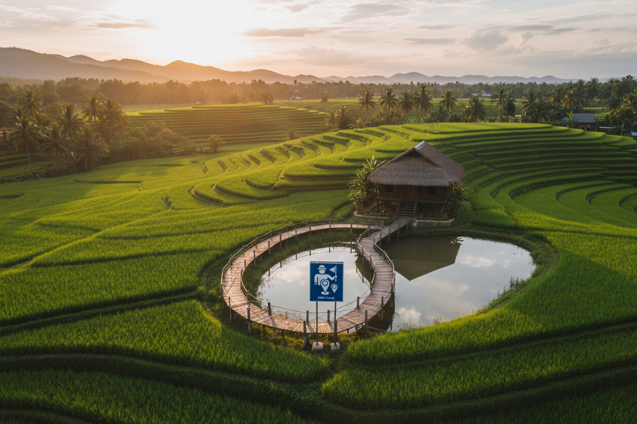 Booking Homestay Có View Cánh Đồng Lúa