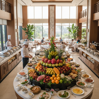 Buffet ăn sáng khách sạn 3