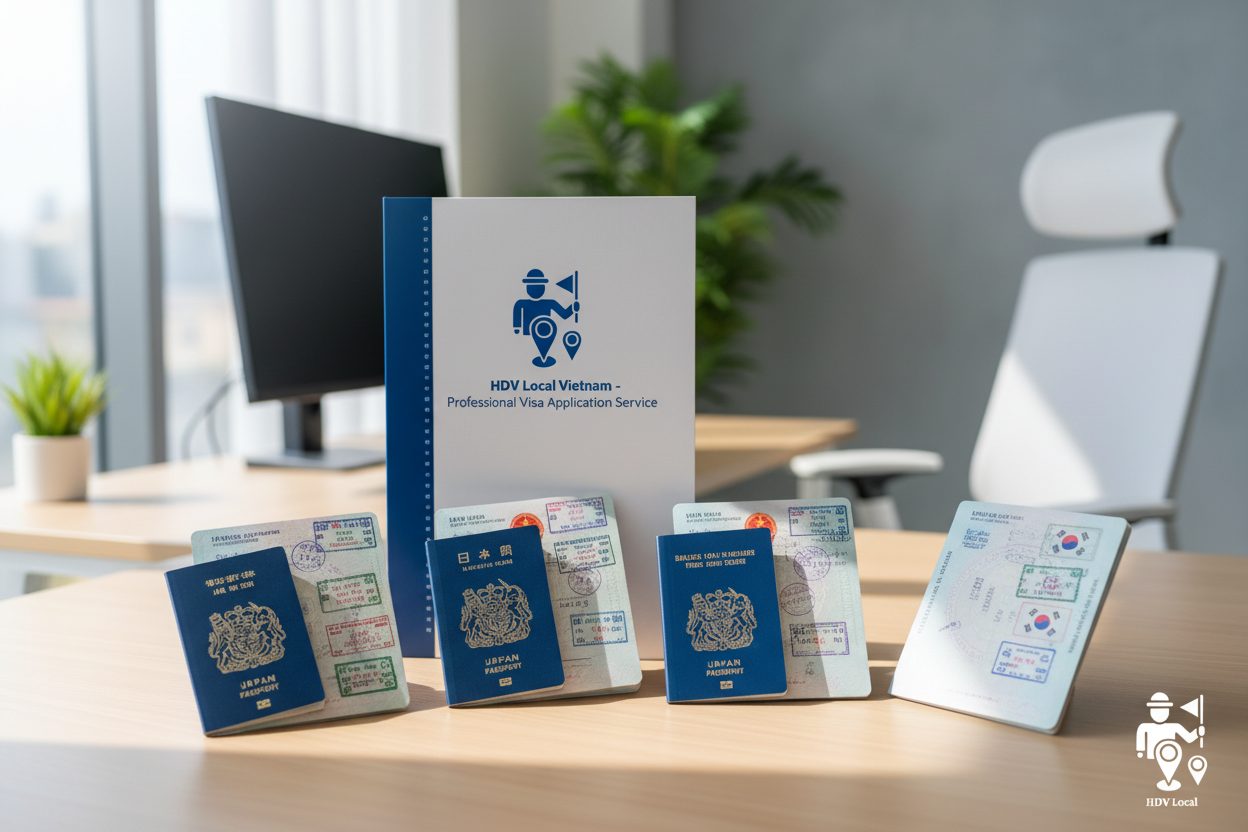 Dịch vụ visa 4 quốc gia HDV Local Dịch Vụ Làm Visa Mỹ Tại Cần Thơ