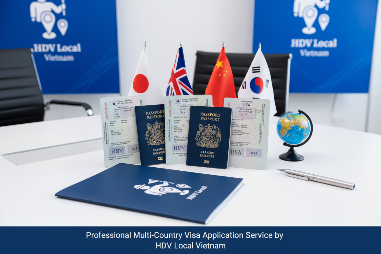 Dịch vụ visa 5 quốc gia HDV Local