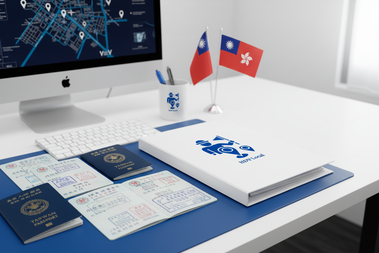 Dịch vụ visa Đài Loan & Hong Kong HDV Local