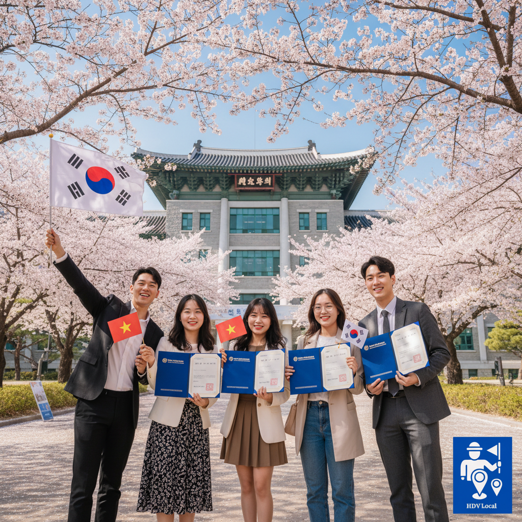 Dịch Vụ Làm Visa D-4 Hàn Quốc Tại Việt Nam Uy Tín, Trọn Gói
