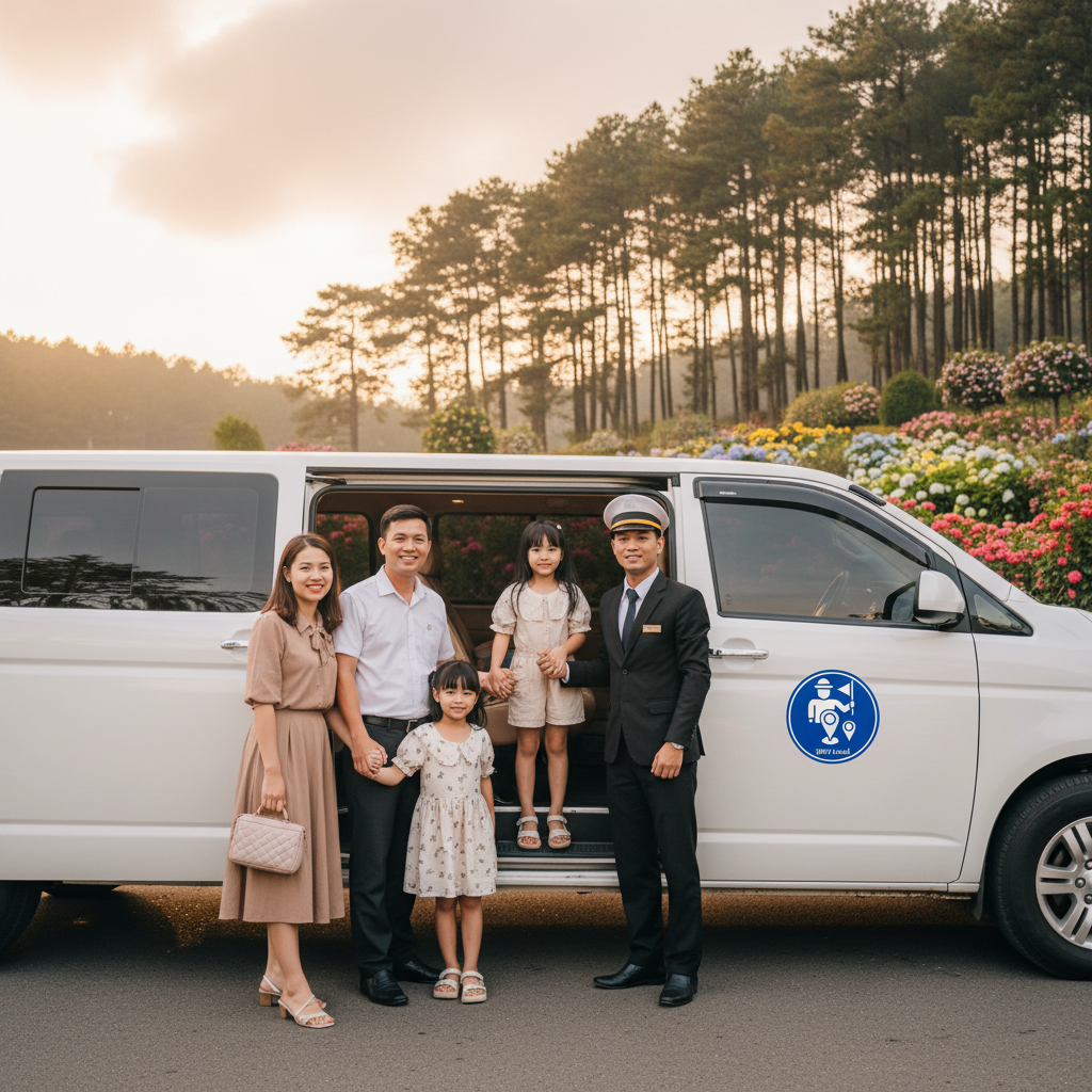 Thuê Limousine Đi Các Địa Điểm Check-in Đà Lạt