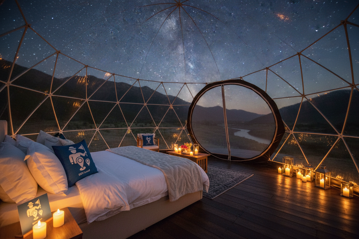 Booking Homestay Lều Trại Cao Cấp (Glamping) 2026: Trải Nghiệm Thư Giãn