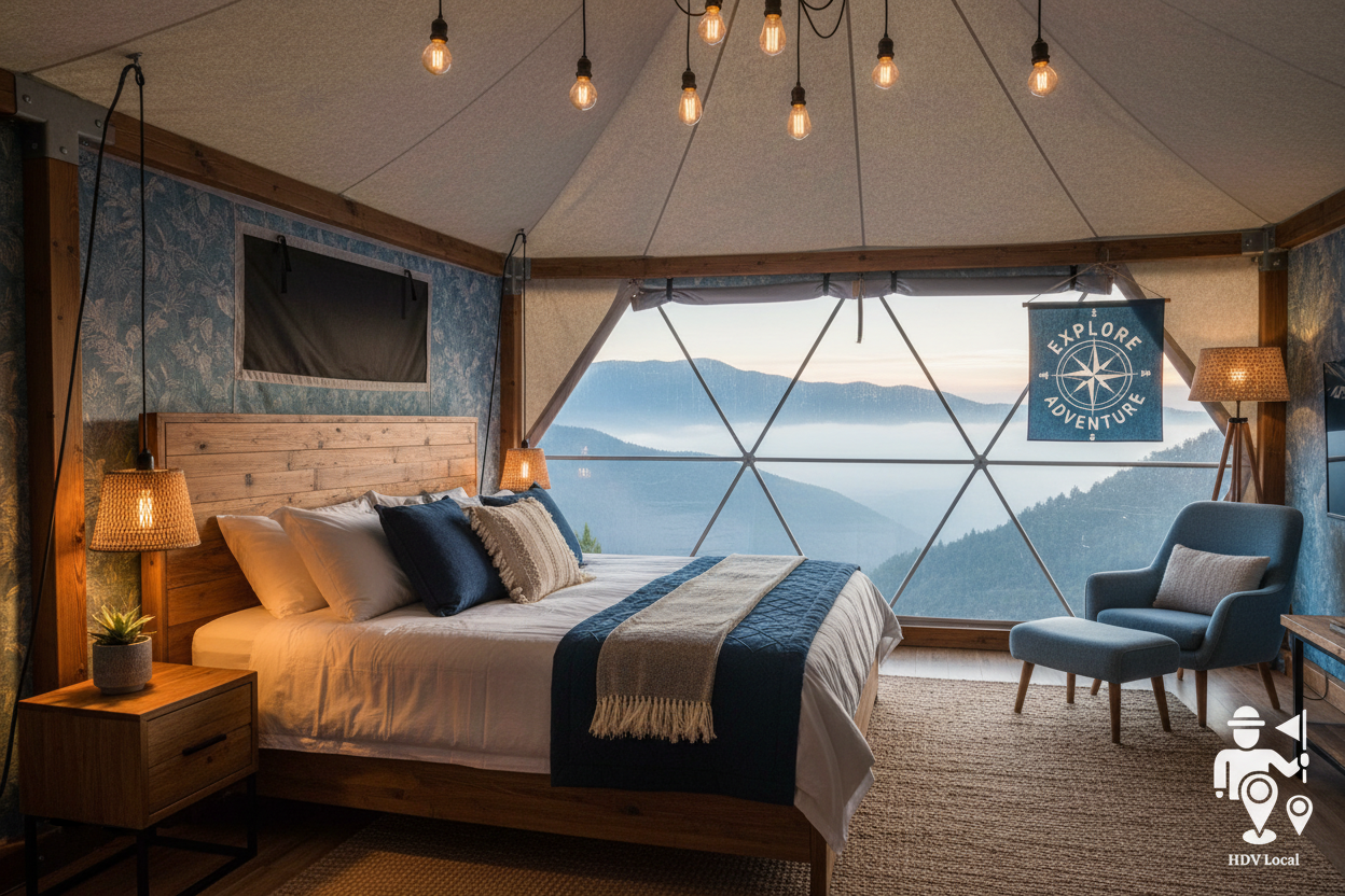 Sự Khác Biệt Và Sức Hút Độc Đáo Của Mô Hình Luxury Camping
