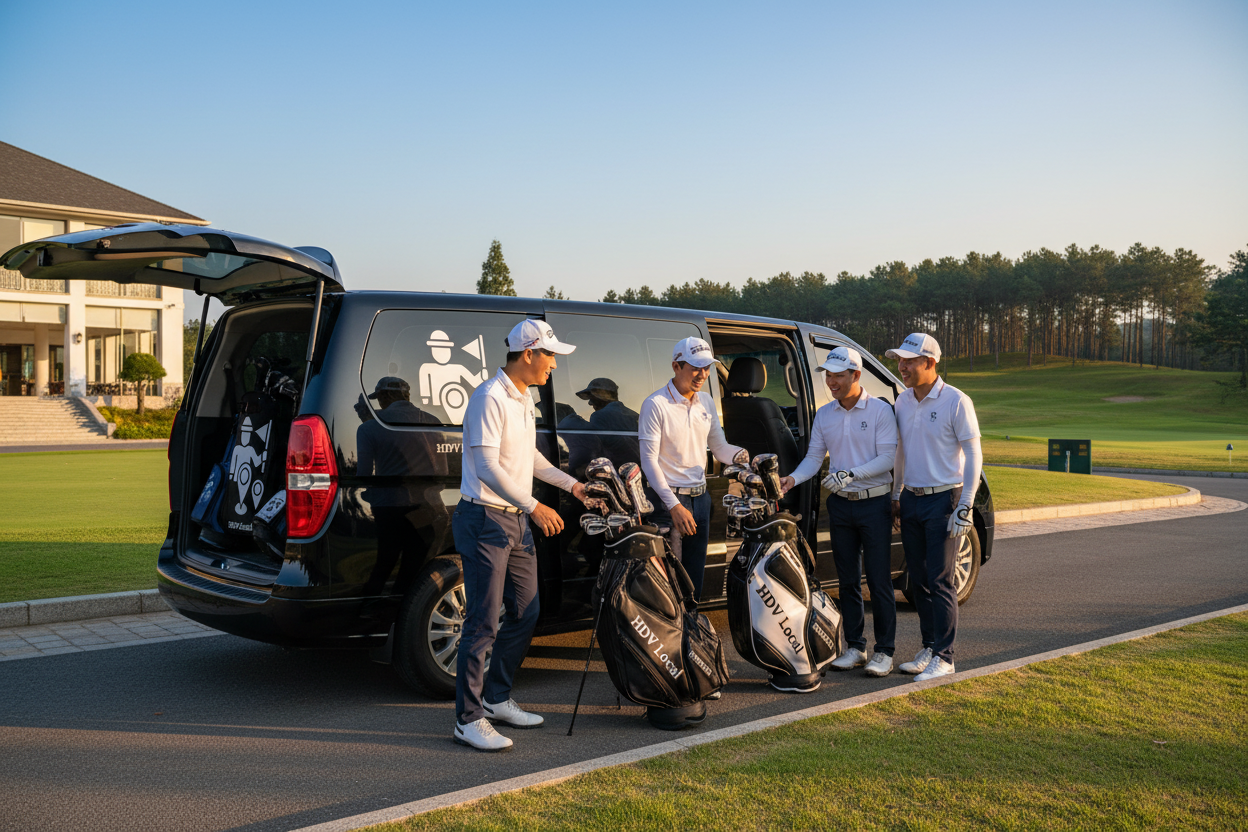Tại sao golfer nên chọn xe Limousine tại Đà Lạt?