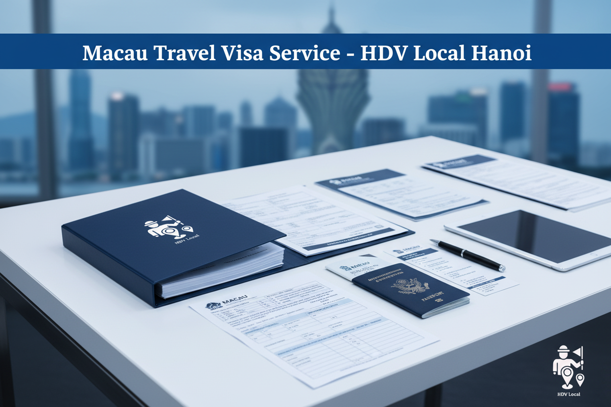 Hồ sơ visa Ma Cao HDV Local