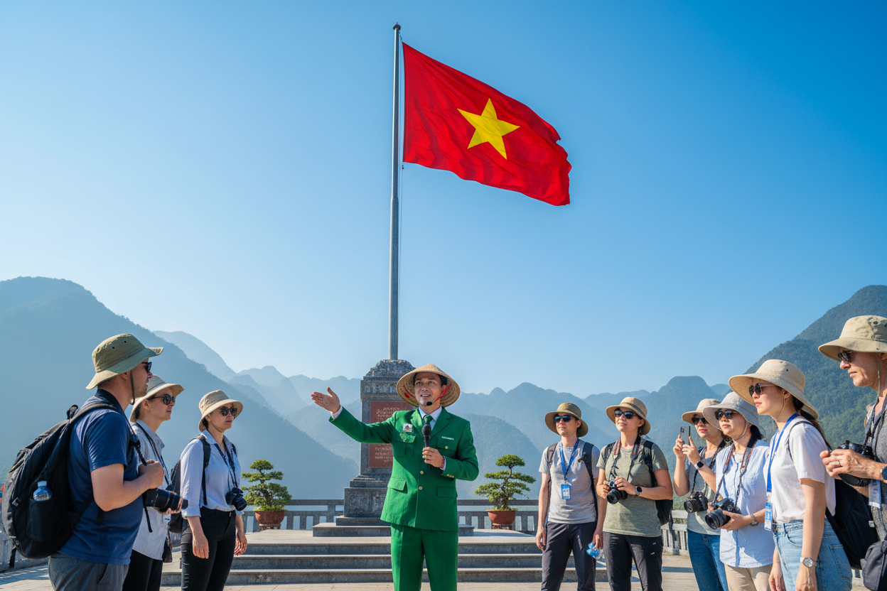Tôi có thể thuê guide nói tiếng Anh cho bạn người nước ngoài không?