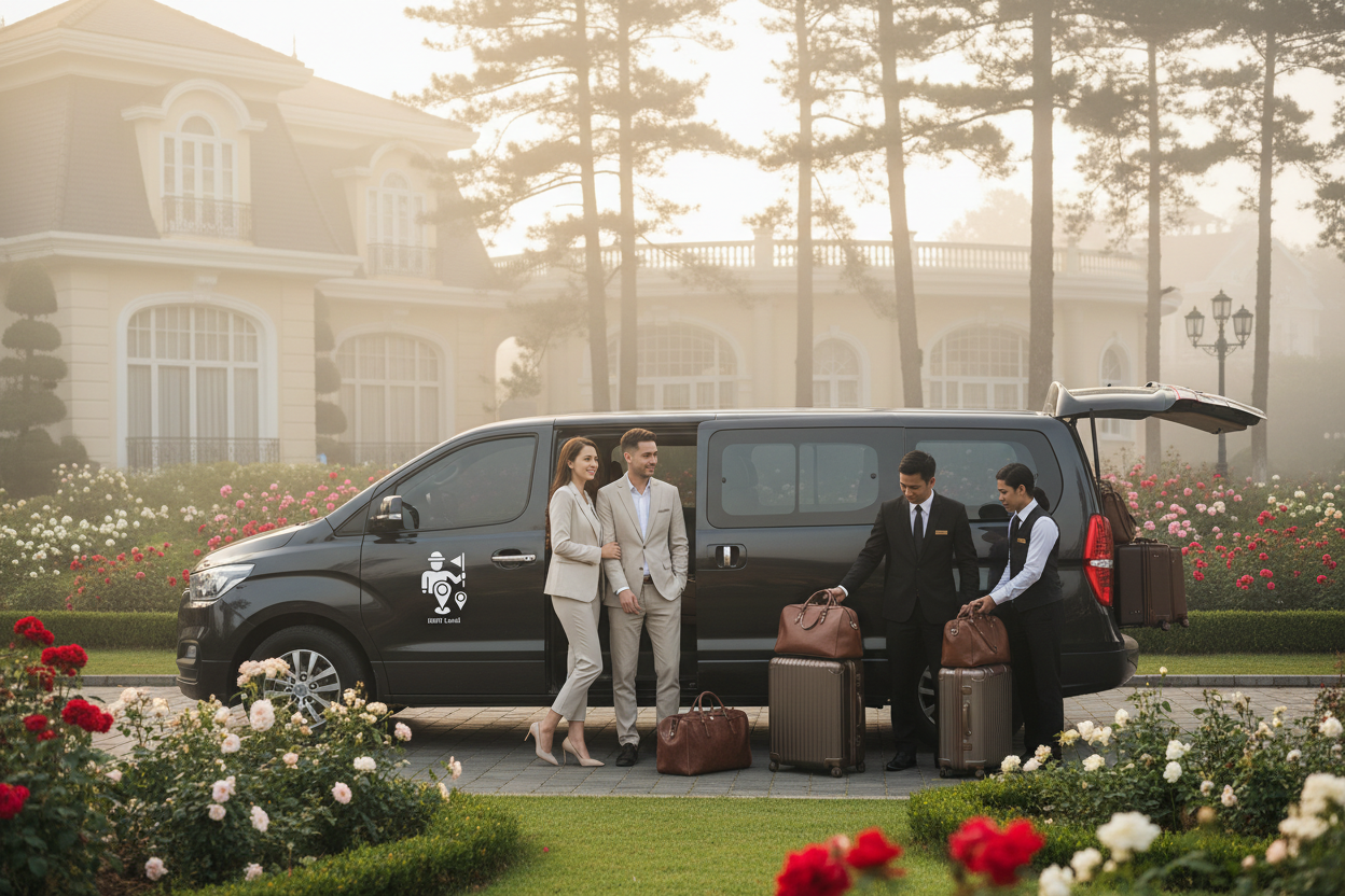 HDV Local Chauffeur Loading Luggage at Resort