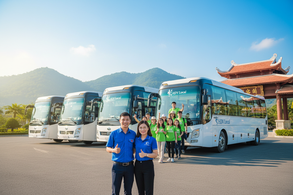 HDV Local - Fleet team building Hà Nội Thuê Xe Du Lịch Cho Team Building Tại Hà Nội