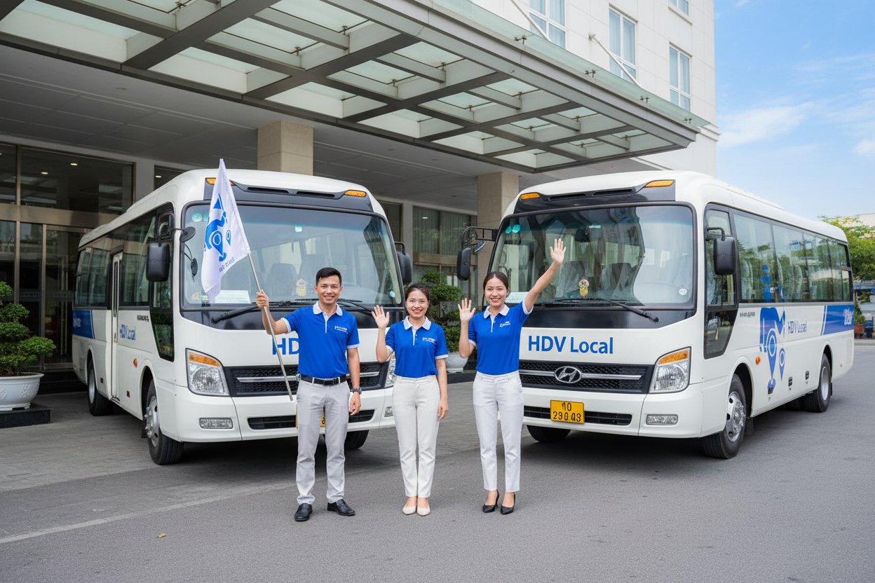 HDV Local - Fleet xe 16 chỗ khách sạn