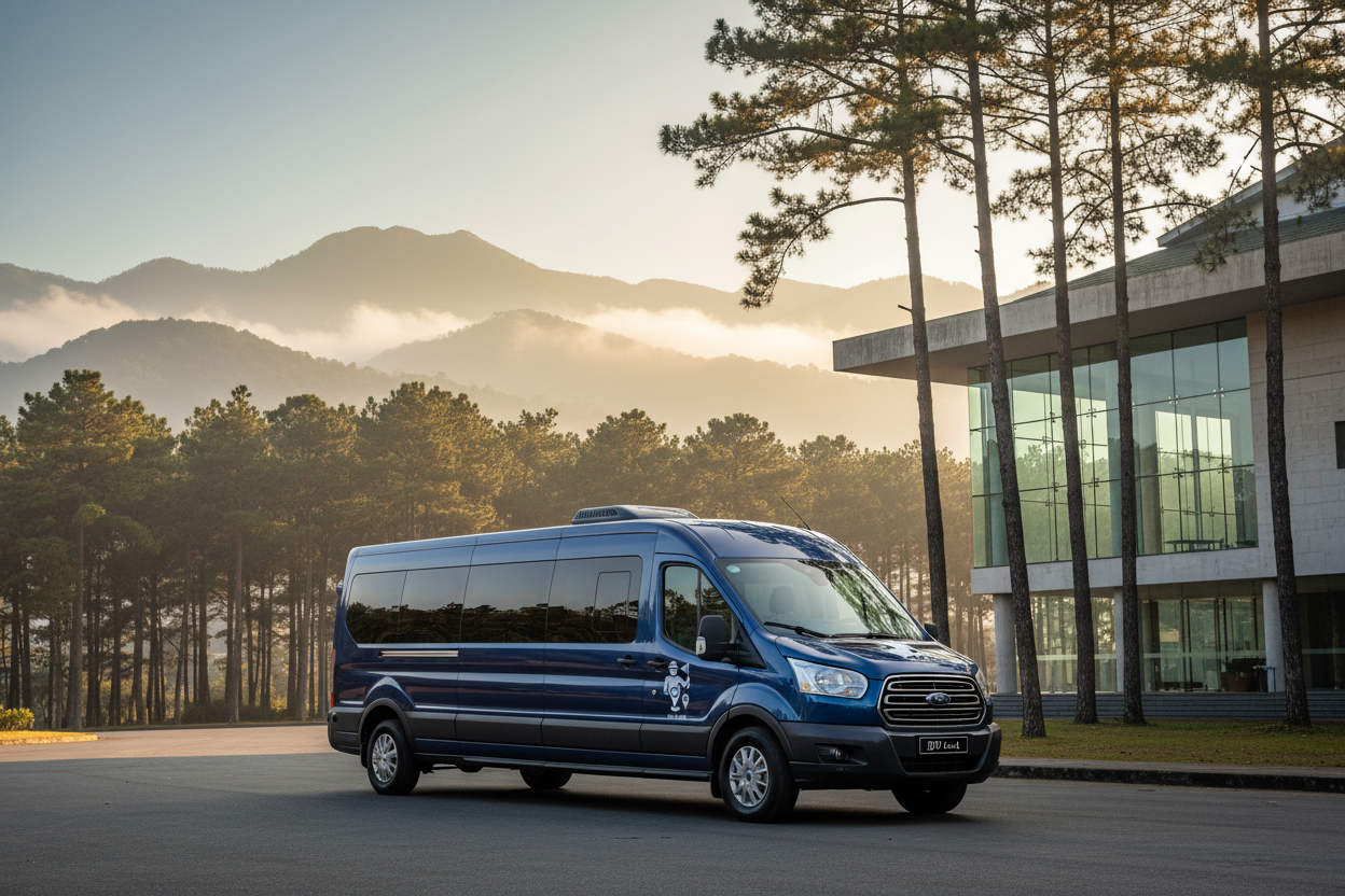 HDV Local Ford Transit 16 Seat Exterior