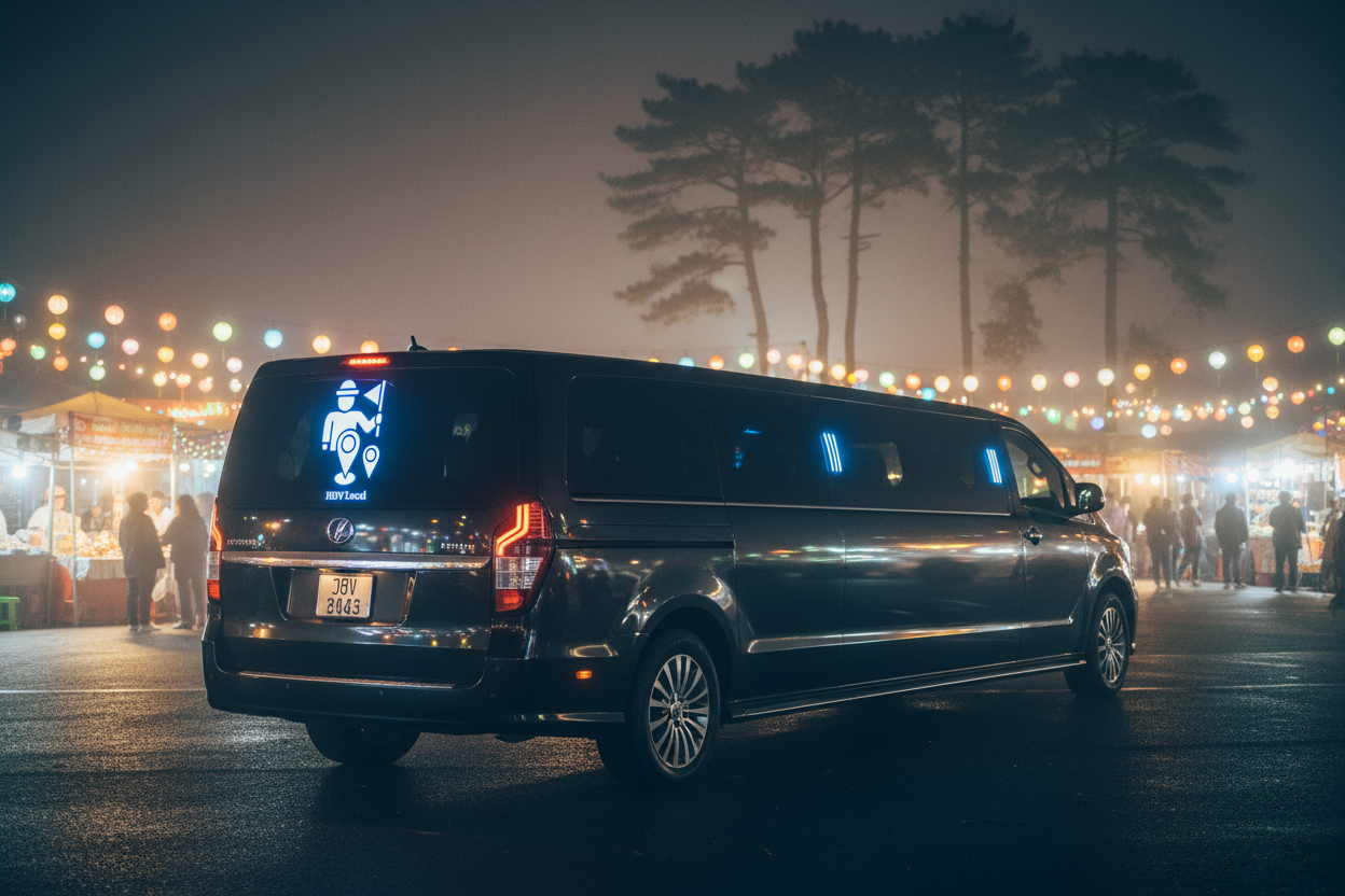 HDV Local Limousine Night Da Lat