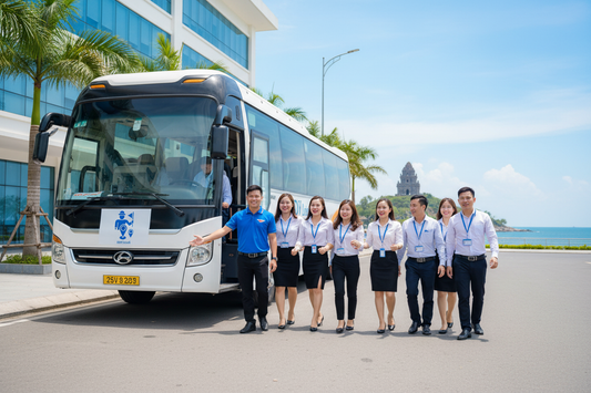 HDV Local - Đón đoàn công ty Tuy Hòa