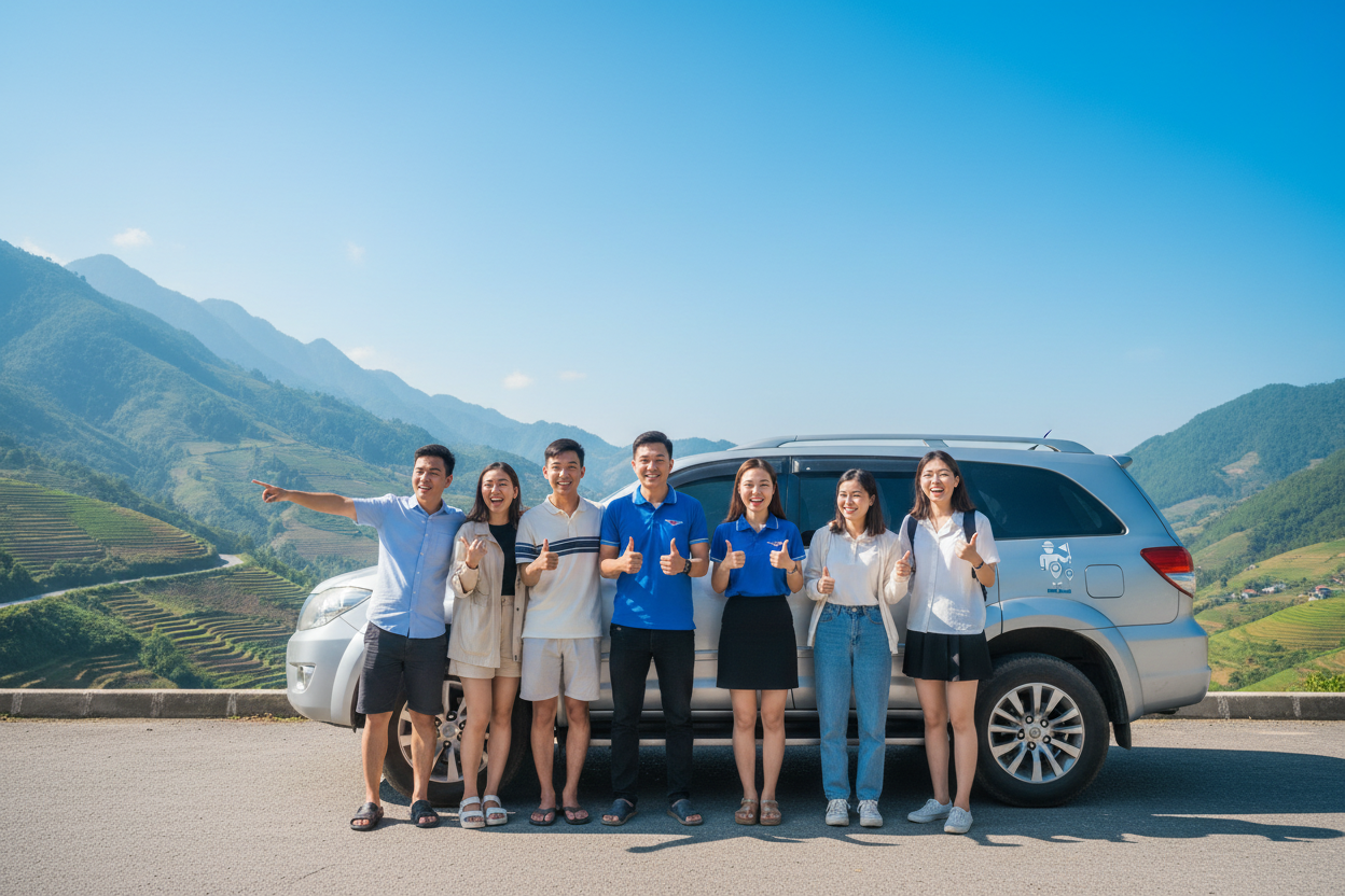 HDV Local - Nhóm bạn trên núi