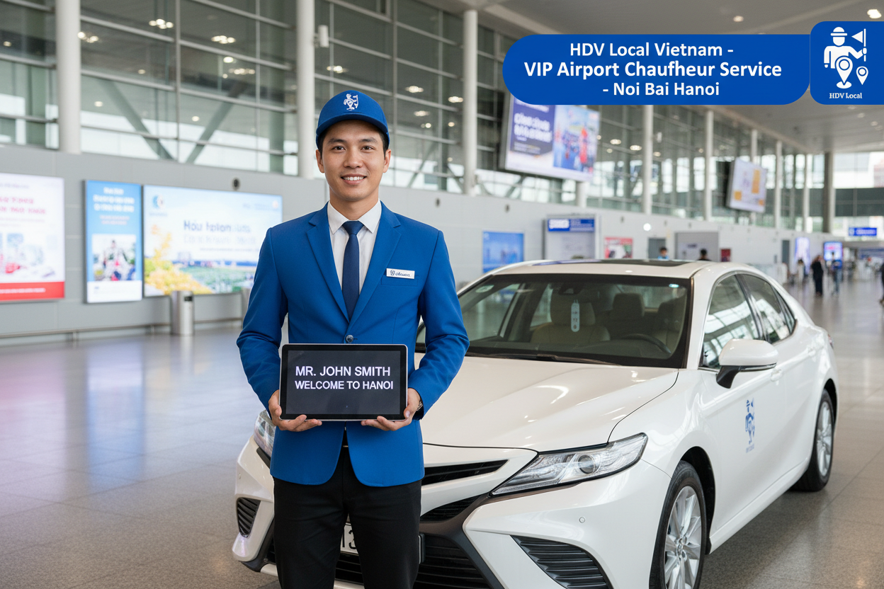 HDV Local - Tài xế VIP Nội Bài