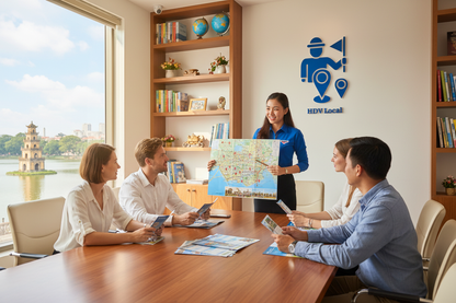 HDV Local - Tư vấn khách đoàn Hà Nội