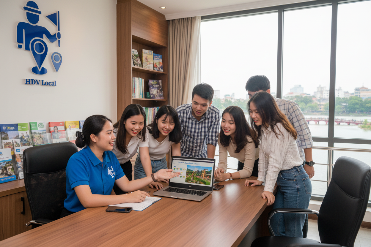 HDV Local - Tư vấn nhóm bạn Hà Nội