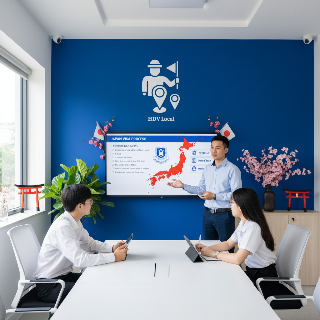 Tại sao chọn dịch vụ visa du học Nhật tại HDV Local?