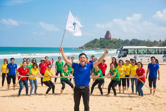 HDV Local - Team building bãi biển Tuy Hòa